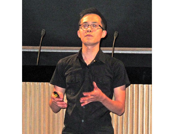 IOBC young scientist award recipient Gurian Ang, PhD student, University of Queensland
