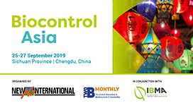 Biocontrol Asia 2019, 25-27 September 2019, Chengdu, Sichuan Province, China.